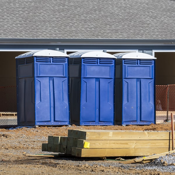 what is the cost difference between standard and deluxe porta potty rentals in Dry Grove Illinois